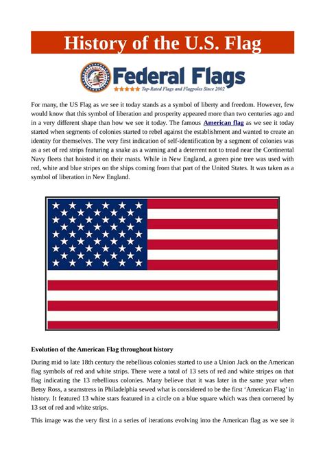 PPT - The History of the U.S. Flag PowerPoint Presentation, free ...