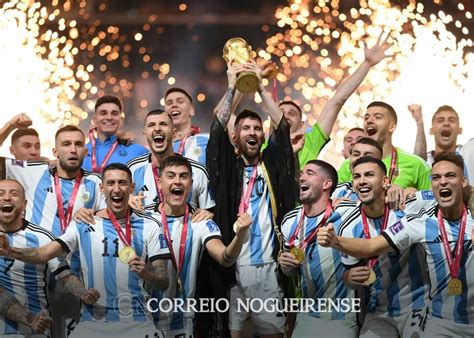 Argentina Conquista O Tricampeonato Mundial E Consagra Lionel Messi Correio Nogueirense