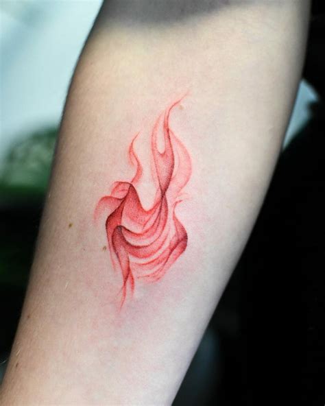 Smoke And Fire Tattoos