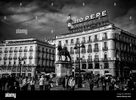 Puerta Del Sol Madrid Spain Stock Photo Alamy