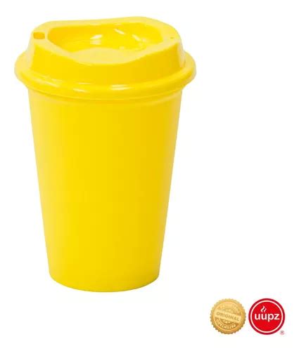 Vaso Cafetero Pz Termo Liso Oz Color Amarillo Verano Uupz Star