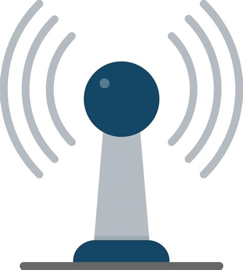 Radio Antenna Flat Icon 11485417 Vector Art At Vecteezy