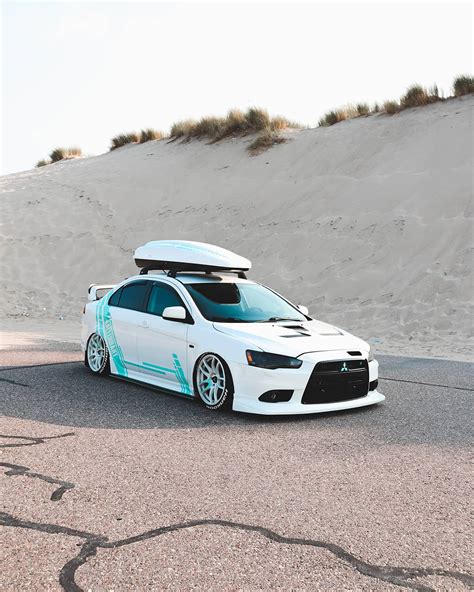 Mitsubishi Lancer X Ralliart With Evolution Front Bumper Conversion