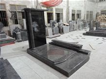 Himalaya Sre With India Black Granite Monuments Tombstone From China