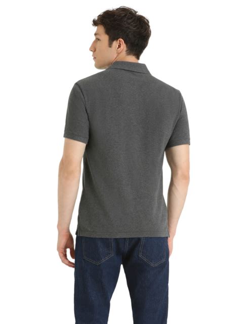 Ripley POLO MANGA CORTA ALGODÓN HOMBRE DOCKERS GRIS A1159 0073