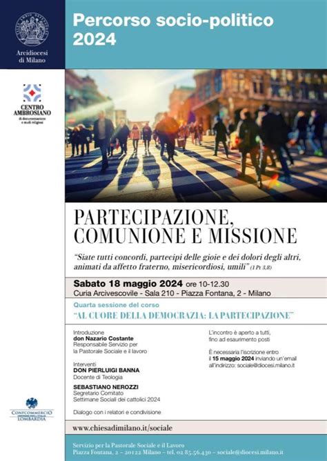 Azione Sociale Acli Partecipazione Comunione E Missione Acli