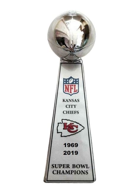 Chiefs Vince Lombardi Replica Trophy – US Sports Nation