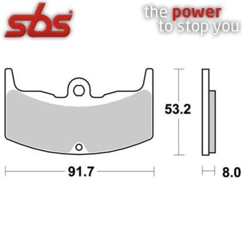 Paire De Plaquette De Frein SBS 552 HF Ceramic EBay