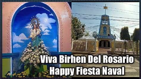 Viva Birhen Del Rosario Happy Fiesta Navalbiliran Youtube