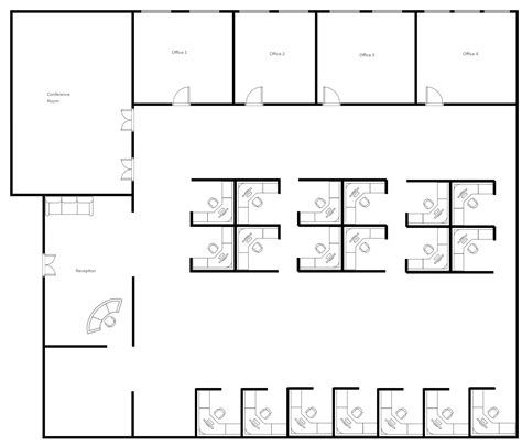 Cubicle Office Layout