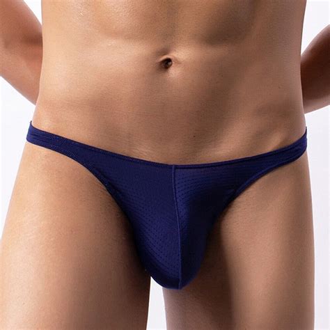 Herren Sexy Briefs Atmungsaktive Unterw Sche Unterhosen Bulge Pouch