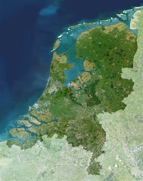 Netherlands Map or Map of Netherlands