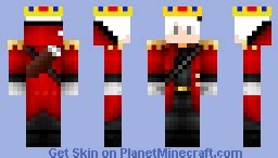 king skin Minecraft Skin