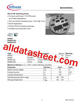 Ba Pdf Infineon Technologies Ag