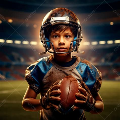 Boy American Football Player 10 Download 24621 Criativo Dahora