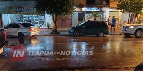 Se Excedi En Los Festejos Por El Campeonato De Olimpia Y Choc Un Auto