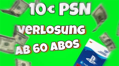 Psn Verlosung Ab Abos Youtube