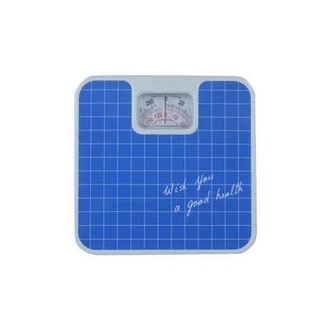 Analog Bathroom Weighing Scale, Maximum Capacity: 250 Kg, For Gym ...