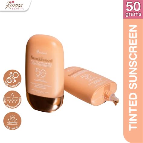 Barefaced Sunkissed Premium Tinted Sunscreen Shopee Philippines