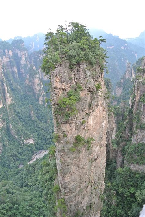 Zhangjiajie Muntanya El Paisatge Pikist