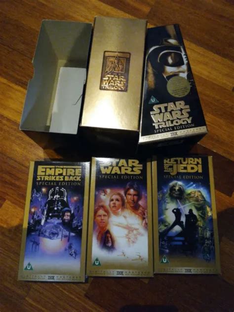 Star Wars Trilogy Special Edition Vhs Box Set Thx Digitally Remastered