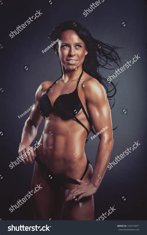 Athletic Girl Bikini Stock Photo 159714971 Shutterstock