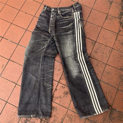 Adidas Y Yoji Yamamoto Y Yohji Yamamoto Denim Wash Denim Jeans