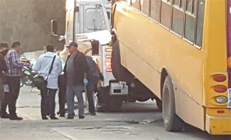 Niño Muere Aplastado Por Un Camión Urbano