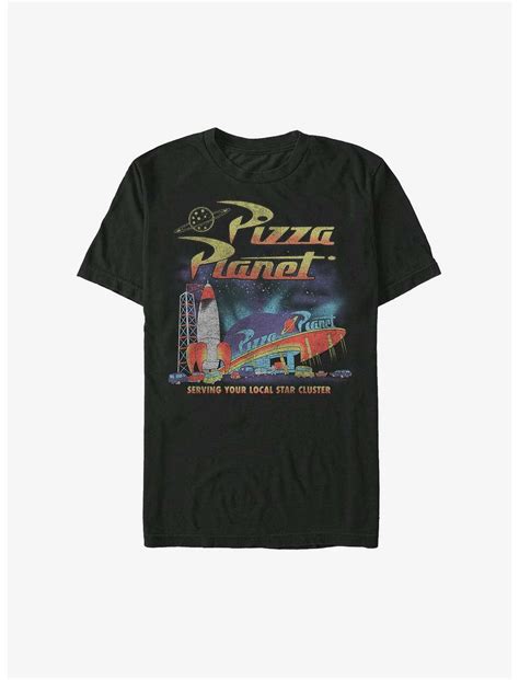 Disney Pixar Toy Story Pizza Planet Posse T Shirt Black Hot Topic