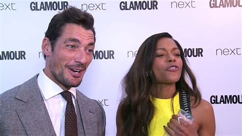 David Gandy And Naomie Harris On Gandy Being Bond Video Dailymotion