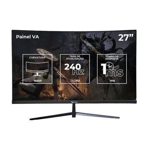 Monitor Gamer Duex Dx Zg Pol Curvo Va Fhd Ms Hz