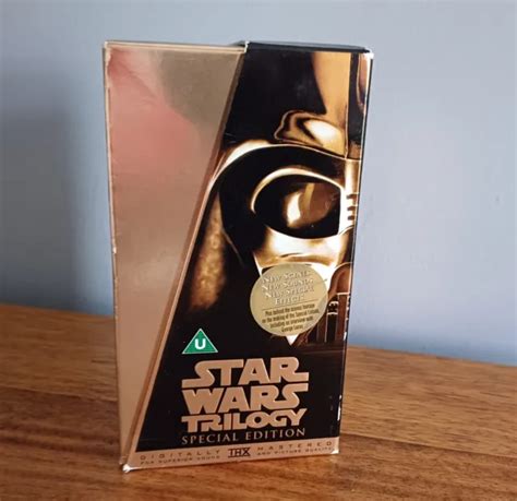 STAR WARS TRILOGY Special Edition VHS 1997 Gold Box 20th Century Fox