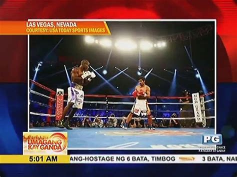 Pacquiao Tinalo Si Bradley Sa Ikatlong Paghaharap Video Dailymotion