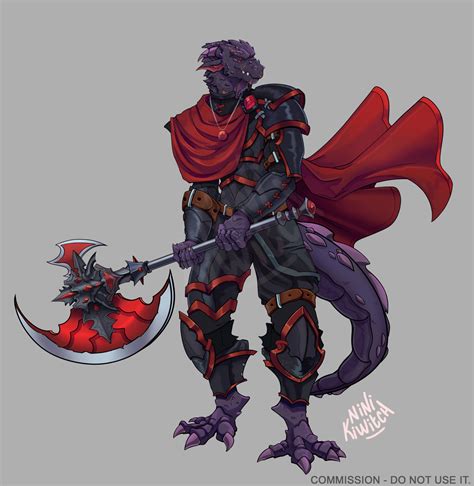 Artstation Dragonborn Oc Dnd Commission