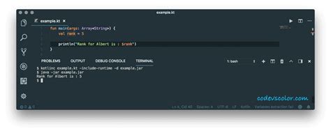 Kotlin String Template Explanation With Examples Codevscolor