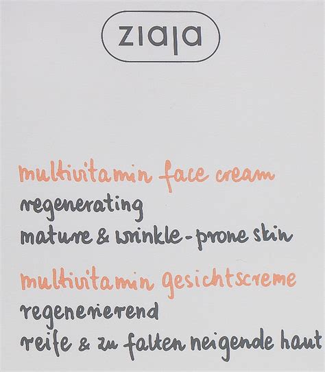 Crema Facial Hidratante Y Regeneradora Con Pantenol Ziaja Multi