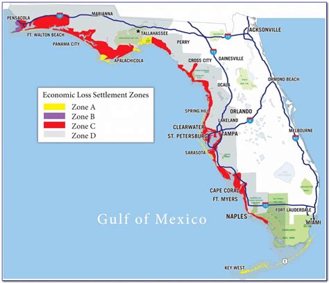 Global Warming Flood Map