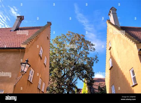 Fuggerei in Augsburg Germany Stock Photo - Alamy