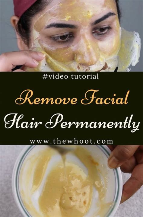 Remove Facial Hair Naturally And Permanently The Whoot Unwanted