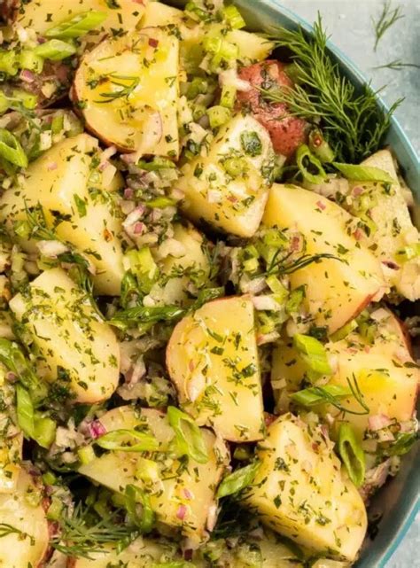 Potato Salad No Mayo — Recipes