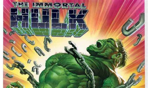 Icv2 Massive Immortal Hulk Omnibus Will Have 2 Alex Ross Covers