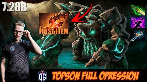 Tiny Overwhelming Blink First Item Og Topson Gameplay Patch B