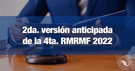 Da Versi N Anticipada De La Ta Rmrmf Incomex