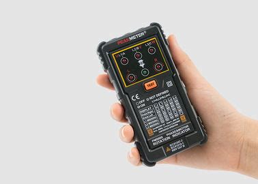 Durable Motor Phase Rotation Tester With Sequence And Rotating Magnetic