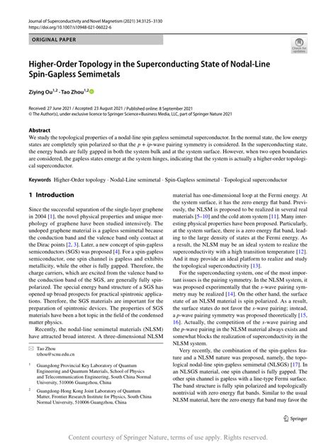 Higher Order Topology In The Superconducting State Of Nodal Line Spin