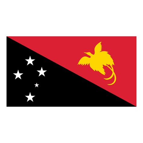 Papua New Guinea flag | L'Étendard