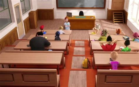 Miss Bustiers Classroom Miraculous Ladybug Movie Miraculous Ladybug Fan Art Miraculous Ladybug