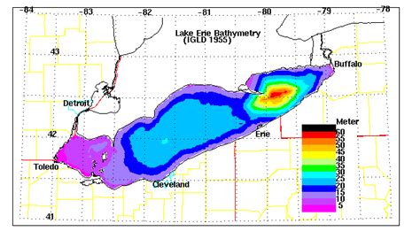 Gallery For > Lake Superior Depth Contour Map