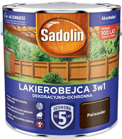 Sadolin Lakierobejca W Palisander L Cena Opinie