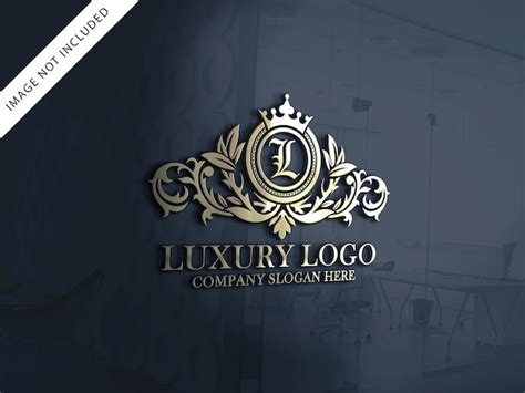 Premium PSD | Luxury Logo Design